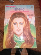 LIVRE DISQUE sheila CHANTE POUR LES ENFANTS