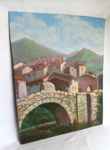 Intéressante peinture - , à