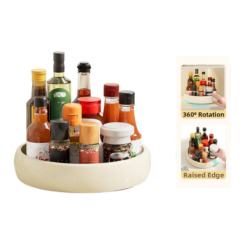 Plateau condiments rotatif - plateau, à