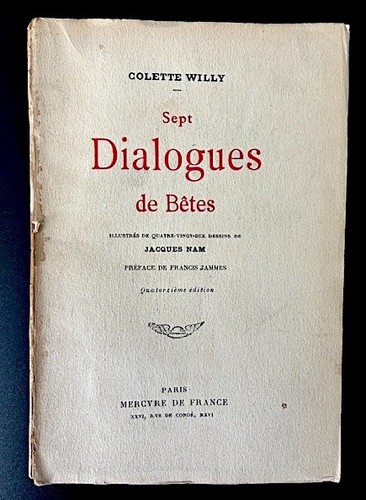 Colette sept dialogues de - -,