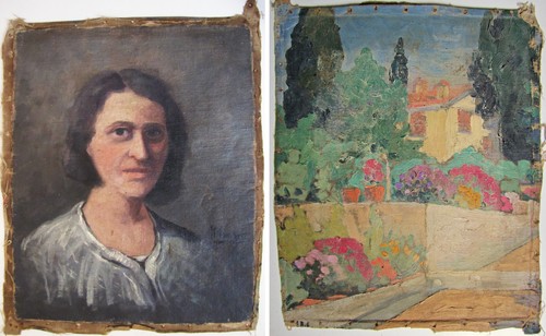 Toile portrait paysage un - paysage,