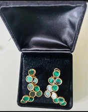 boucles d oreilles or 18