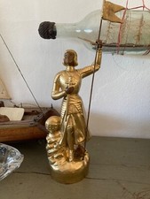 Jeanne d’Arc , statue en régule signée d’Alphonse Rucho