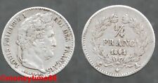 France !  1/4 de  franc Louis