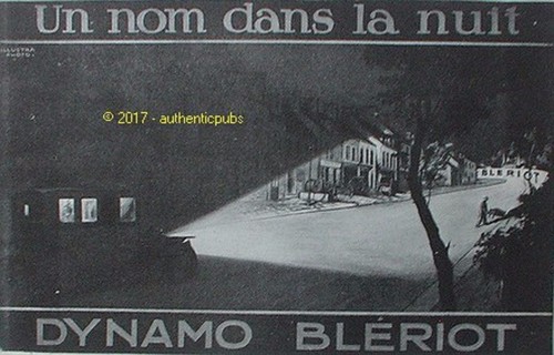Publicite bleriot phares - bleriot,