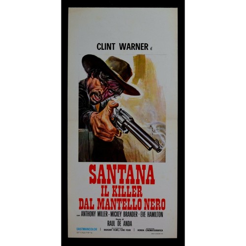 Affiche santana tueur au - le,