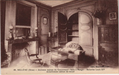 Cpa belleme ancienne maison - maison, du