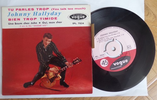 Johnny hallyday 45t - hallyday, epl