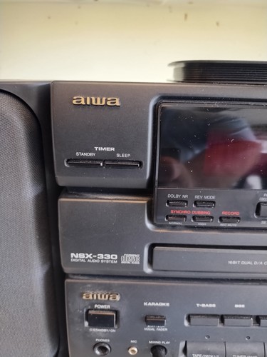 Aiwa nsx 330 tape stereo - nsx-330,