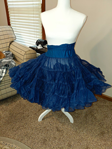 Women teal layered - layered, ruffle