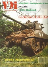 VM INTERNATIONAL N°35 PARASCOOTER / AMX 30D / STAGHOUND T-17E1 / NORMANDIE 89 