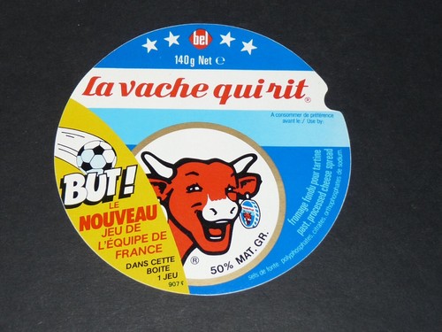 Etiquette boite vache qui rit - boite,