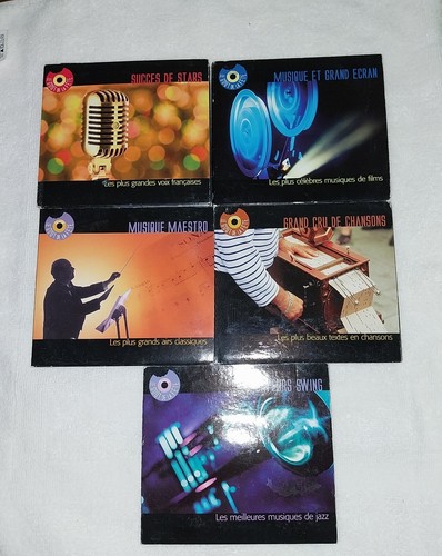Lot toupargel livrets - cd,