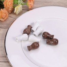  8 Pcs Store En Bambou Accessoires Pour Stores Supports De Rideaux