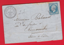 timbre  Napoléon III  n° 22