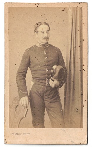 Cdv photo uniforme - cdv, paris