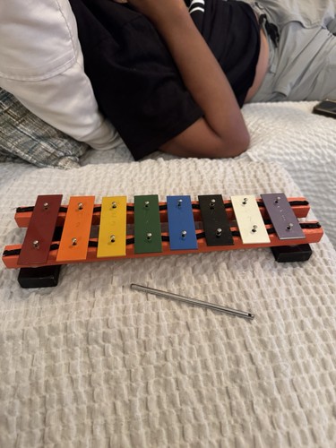 Xylophone wood with metal - xylophone,