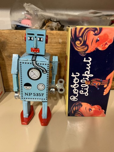 Tin toys robot boite shogun - toys,