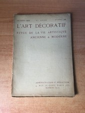 L'ART DECORATIF n� 135 1909