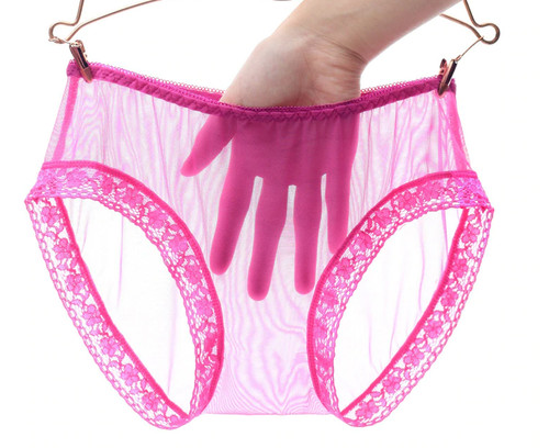 Culotte slip sexy rose fuchsia