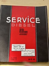 Revue Technique CAMION BERLIET GLR8 M3 TRACTEUR TLR8 M3