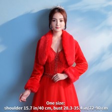 Femme Fausse Fourrure Boléro