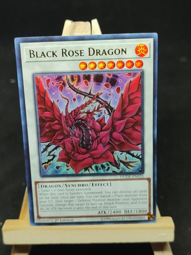 Dragon rose noire - ultra, rare