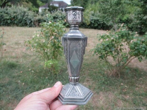Bougeoir ancien roses - ancien,