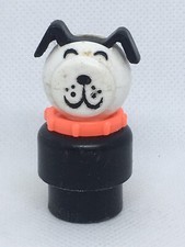 #02 Vintage FISHER PRICE Little People Play Family Personnage Figurine Chien