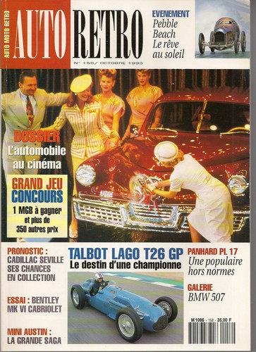 Auto retro 158 talbot - talbot, t26