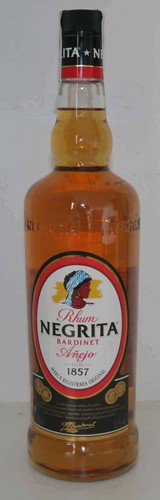 Bouteille rhum negrita - rhum,