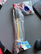 Béquille latérale acier rouge jaune vélo ancien vintage ressort bicyclette turbo