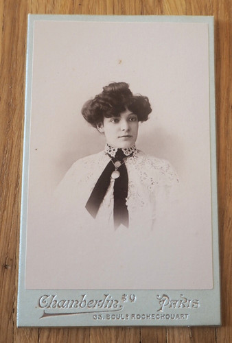 Photo tirage cdv ancienne - cdv,