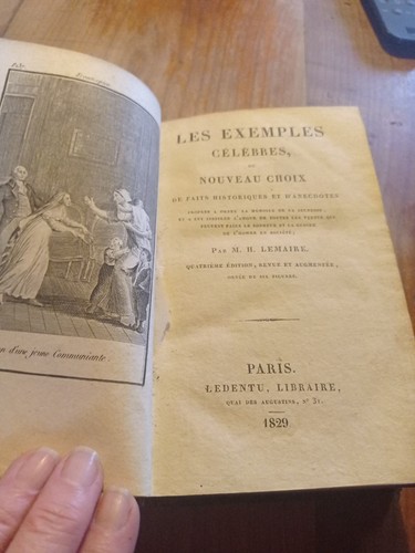 Livre ancien les exemples - ancien.les,