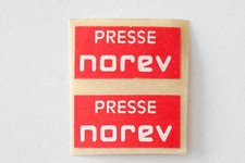 NOREV ANCIEN AUTOCOLLANT