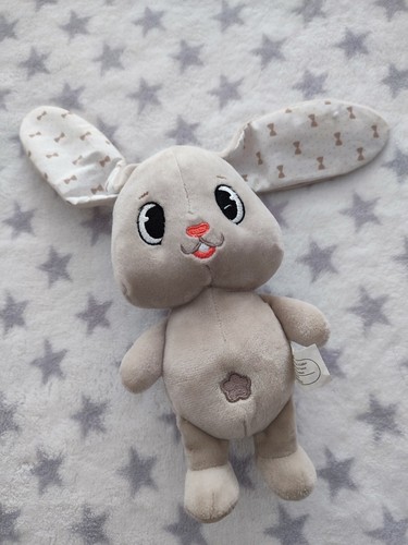 Peluche doudou lapin beige - doudou,