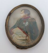 ANCIENNE MINIATURE PEINTURE ÉCOLE FRANÇAISE PORTAIT NAPOLÉON SIGNÉE MAYER 1900
