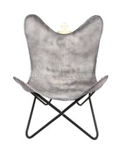 Fauteuil Butterfly En Cuir