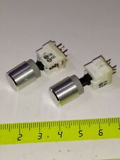 Inverseur double à poussoir 2 positions fixe 6 pins   Lot 2 pcs     H12h31/5