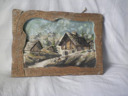 Tableau bois relief la - en, relief,