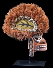 Masque Tatanua, Malagan mask, oceanic art, New Ireland, Tabar islands, 45 cm