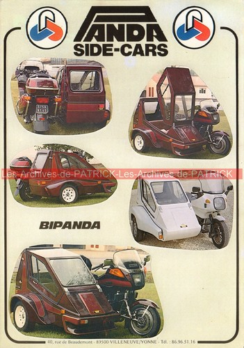 Panda side car - side-car, yamaha