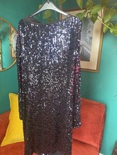 robe zara paillettes xs