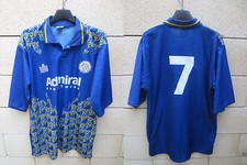 Maillot LEEDS shirt CANTONA 7 vintage 1992 ADMIRAL jersey trikot maglia 42/44 L