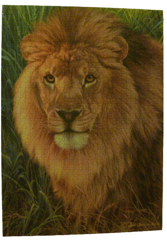 Puzzle lion 1500 pièces - puzzle,