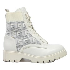 GUESS Bottines À Lacets Blanc
