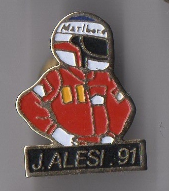 Pin marlboro jean alesi - marlboro,