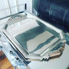 Important plateau Art Déco à