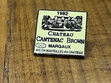 PINS PIN VIN CHATEAU CANTENAC BROWN MARGAUX 1982  VERSION  EGF