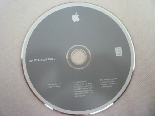 Mac install disc 2 - os,